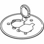 Wiremold Ratchet-Pro Series Nonmetallic Black Duplex Cover Plate - 2-gang - Black - Polycarbonate (Fleet Network)