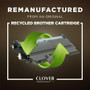 Compatible Clover Technologies 200494P Remanufactured Cyan Laser Toner Cartridge - TN110/TN-110C - 1500 Page Yield