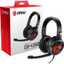 MSI Immerse Over-the-head Wired Gaming Headset With Stereo Connection Mini-phone IMMERSE GH30 IMMERSE GH30 IMMERSE GH30