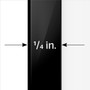 Da-Lite UTB Contour 94" (2387.60 mm) Fixed Frame Projection Screen - 16:10 - HD Progressive 1.3 - 50" (1270 mm) Height x 79.9" (2030 - (24377)