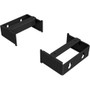 Chief Flat Panel Floor Support System 2 Rack Unit Accessory - Black - 2U Rack Height - 24" (609.60 mm) Depth (Fleet Network)