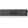 iStarUSA 5.25 Drive Bay Adapter With Serial ATA 600 Host Interface Internal Hot Swappable Single Black ATA/600 Bays For HDD X T-G525-HD