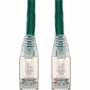 AddOn 1ft Green CAT 6A Shielded PVC Ethernet Cable Snagless Easy Clear Boot RJ-45 M/M - 1 ft (0.30 m) Category 6a Network Cable for - (Fleet Network)
