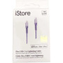 iStore Flex USB-C to Lightning Cable - 3.3 ft (1 m) Lightning/USB-C Data Transfer Cable - First End: 1 x Lightning Male - Second End: (ACC1125CAI)