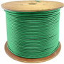 AddOn 1000ft Non-Terminated Green CAT 5E PVC Bulk Cable - 1000 ft (304.80 m) Category 5e Network Cable for Patch Panel, Hub, Switch, - (Fleet Network)