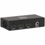 Tripp Lite series B118-002-HDR 2-Port HDMI 2.0 Splitter with Multi-Resolution Support - 4096 x 2160 - 15 ft (4572 mm) Maximum Distance (B118-002-HDR)