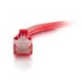 C2G 15ft Cat6a Snagless Unshielded (UTP) Ethernet Patch Cable - Red - 15 ft (4.57 m) Category 6a Network Cable for Network Adapter, - (50810)