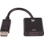 V7 Black Video Adapter DisplayPort Male to HDMI Female - V7 Black Video Adapter DisplayPort Male to HDMI Female CE,FCC,RoHS,WEEE DP to (Fleet Network)