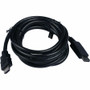 V7 DisplayPort Male to HDMI Male 3m/10ft Black - V7 Black Video Cable DisplayPort Male to HDMI Male 3m 10ft21.6 Gbps 28AWG Aluminum , (V7DP2HD-03M-BLK-1E)