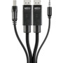 Belkin TAA DUAL DP/USB/AUD SKVM CBL, DP M/M; USB A/B, 10' - 10 ft (3.05 m) DisplayPort/Mini-phone/USB KVM Cable for KVM Switch, Device (F1D9020B10T)