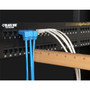 Black Box SpaceGAIN Category UTP Patch Network Cable 1 Ft Low Profile Cord For Panel Wallplate And Device EVNSL21E-0001-90DU