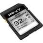 PNY High Performance SDHC Class 10 UHS-I Fast Read Memory Card Lifetime Warranty 10/UHS-I MB/s GB P-SDHC32GU1GW-GE
