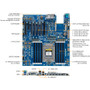 Gigabyte Extended ATX Server Motherboard AMD Chipset Socket RDIMM LRDIMM DIMM DDR4 Support Up To 128 GB Maximum SDRAM RAM MZ32-AR0