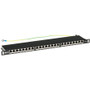 Tripp Lite series N252A-024-HUSHK Cat6a 24-Port Patch Panel, 0.5U - 24 Port(s) - 24 x RJ-45 - 0.5U High - Rack-mountable (Fleet Network)