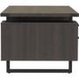 Mayline Mirella Box-File/3-Box Freestanding Desk - 5 x Box, File Drawer(s) - Double Pedestal - Material: Laminate, Particleboard - (Fleet Network)