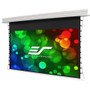 Elite Screens Evanesce Tab Tension B 126 Inch Electric 16:9 CineGrey Tensioned Motorized Projection Screen 61.8 Height By 109.8 Width ETB126HD5-E10