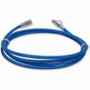 AddOn 4ft Blue CAT 6 Plenum-Rated Ethernet Cable Snagless Bubble Boot RJ-45 M/M - 4 ft (1.22 m) Category 6 Network Cable for Network - (ADD-4FCAT6P-BE)