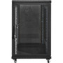 Claytek Floor Standing Server Rack Cabinet Width Black SPCC Height For Mm X WNG1810-DWR3CM2UB