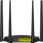 Tenda AC5 AC1200 Smart Dual-Band Wi-Fi 5 Router - 1167 Mbps - 4 External Antennas - MU-MIMO - Beamforming+ - Fast Ethernet