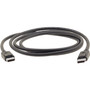 Kramer 4K DisplayPort Cable - 15 ft DisplayPort A/V Cable for Audio/Video Device, Monitor - First End: 1 x DisplayPort 1.2 Digital - - (Fleet Network)