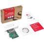 SIIG DP USB 3.0 Four Port PCIe Host Card PCI Express External 4 UASP Support PC S JU-P40A11-S1