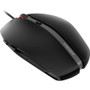 CHERRY GENTIX 4K Corded Mouse - Optical - Cable - Black - USB - 3600 dpi - Scroll Wheel - 6 Button(s) - Small/Large Hand/Palm Size - (Fleet Network)