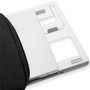 Lenovo Portable Aluminum Laptop Stand For Up To 15 Inch Screens Lightweight Travel Friendly Riser With Compact Profile GXF0X02618