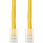 AddOn 4ft Yellow CAT 5E PVC Ethernet Cable Non-Booted RJ-45 M/M - 4 ft (1.22 m) Category 5e Network Cable for Network Device, Patch - (Fleet Network)