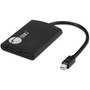 SIIG 1x2 mDP 1.2 to DisplayPort MST Splitter - DisplayPort/Micro-USB/Mini DisplayPort A/V Cable for Desktop Computer, Notebook, Card, (Fleet Network)