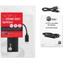 SIIG DP 1.2 To HDMI MST Splitter 3840 X 2160 With USB And Aluminum Housing DisplayPort Out CE-DP0K11-S1