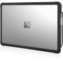 STM Goods DUX Protective Skin For Surface Laptop 3 Transparent And Black TPU Guard Thermoplastic Polyurethane Microsoft STM-122-262P-01