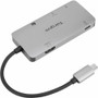 Targus USB-C Multi-Port Single Video Adapter and Card Reader with 100W PD Pass-Thru - 1 x USB 3.2 (Gen 1) Type C - Male - 2 x USB 3.2 (Fleet Network)
