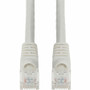 AddOn 250ft White CAT 5E PVC Ethernet Cable Snagless Bubble Boot RJ-45 M/M - 250 ft (76.20 m) Category 5e Network Cable for Patch Hub, (Fleet Network)