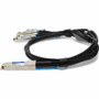AddOn MCP7F00-A005-AO Compatible TAA Compliant 100GBase-CU QSFP28 to 4xSFP28 Direct Attach Cable - Passive Twinax - 5m - 16. 4 ft