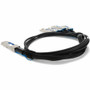AddOn MCP7F00-A005-AO Compatible TAA Compliant 100GBase-CU QSFP28 to 4xSFP28 Direct Attach Cable - Passive Twinax - 5m - 16. 4 ft
