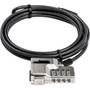 Kensington Combination Lock for Surface Pro and Surface Go - 5.9 ft (1.80 m) Cable - Combination Lock - Carbon Steel, Plastic - For (Fleet Network)
