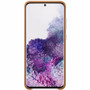 Samsung Leather Cover (Galaxy S20 5G) - For Samsung Galaxy S20 5G Smartphone - White - Leather (EF-VG980LAEGCA)