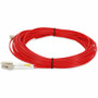 AddOn 5m LC to LC Red OM2 Duplex OFNR (Riser-Rated) TAA Fiber Patch Cable - 16.4 ft (5 m) Fiber Optic Network Cable for Network Patch (ADD-LC-LC-5M5OM2-RD-TAA)