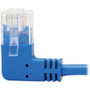 Tripp Lite series N204-S01-BL-DN Cat.6 UTP Patch Network Cable - 1 ft (0.30 m) Category 6 Network Cable for Network Device, Router, - (N204-S01-BL-LA)