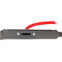StarTech.com 18in 1 Port SATA to eSATA Plate Adapter - 1.5 ft eSATA/SATA Data Transfer Cable for Hard Drive - First End: 1 x SATA - 1 (ESATAPLT18IN)