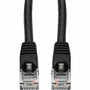 AddOn 5ft Black CAT 5E PVC Ethernet Cable Snagless Bubble Boot RJ-45 M/M - 5 ft (1.52 m) Category 5e Network Cable for Network Device (Fleet Network)