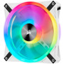 Corsair iCUE QL140 RGB PWM White Fan Single Pack High Illumination 50.20 CFM Diameter Maximum Mm CO-9050105-WW