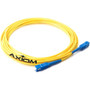 Axiom Fiber Optic Simplex Network Cable - 26.2 ft Fiber Optic Network Cable for Network Device - First End: 1 x Male Network - Second (Fleet Network)