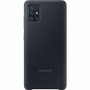 Samsung Silicone Cover (Galaxy A51) - For Samsung Galaxy A51 Smartphone - Black - Silky - Shock Resistant, Bump Resistant - Silicone (Fleet Network)