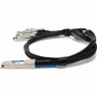 AddOn 10446-AO Extreme Networks Compatible TAA Compliant 100GBase-CU QSFP28 to 2xQSFP28 Direct Attach Cable - Passive Twinax - 5m - 16. 4 ft