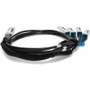 AddOn 10446-AO Extreme Networks Compatible TAA Compliant 100GBase-CU QSFP28 to 2xQSFP28 Direct Attach Cable - Passive Twinax - 5m - 16. 4 ft