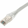 AddOn 12ft White CAT 6 Shielded PVC Ethernet Cable Snagless Easy Clear Boot RJ-45 M/M - 12 ft (3.66 m) Category 6 Network Cable for - (ADD-12FCAT6S-WE)