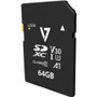 V7 VPSD64GV30U3 64 GB Class 10/UHS-III (U3) SDXC - 95 MB/s Read - 30 MB/s Write - 5 Year Warranty (Fleet Network)