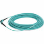 AddOn 35m MPO/UPC to MPO/UPC Aqua OM4 OFNR (Riser-Rated) 12-Strand Fiber Patch Cable - 114.8 ft (35 m) Fiber Optic Network Cable for - (ADD-MPOMPO-35M5OM4)
