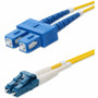 AddOn 70m SC to LC Yellow OS2 Duplex LSZH SMF Fiber Patch Cable - 229.7 ft (70 m) Fiber Optic Network Cable for Network Device - First (ADD-SC-LC-70M9SMFLZ)